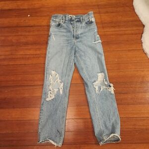 Agolde Light Blue Denim Jeans